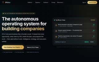 Screenshot of zylx.ai