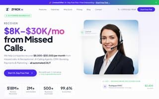 Screenshot of zyrox.ai