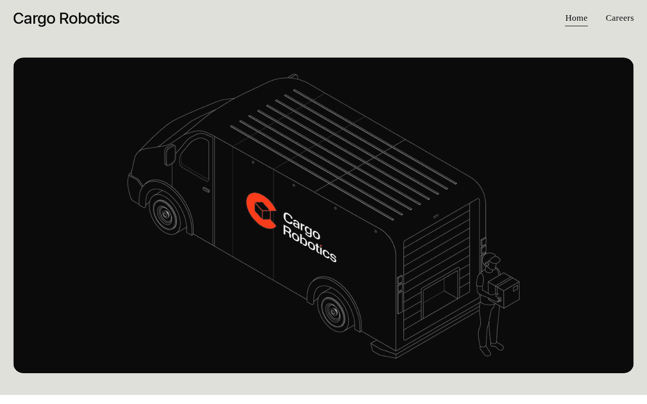 Screenshot of cargorobotics.ai