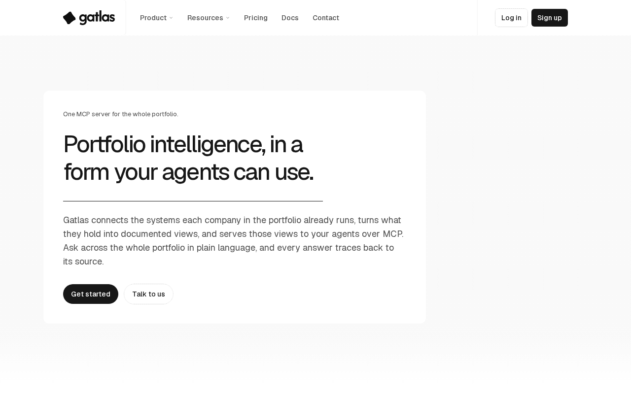 Screenshot of gatlas.ai