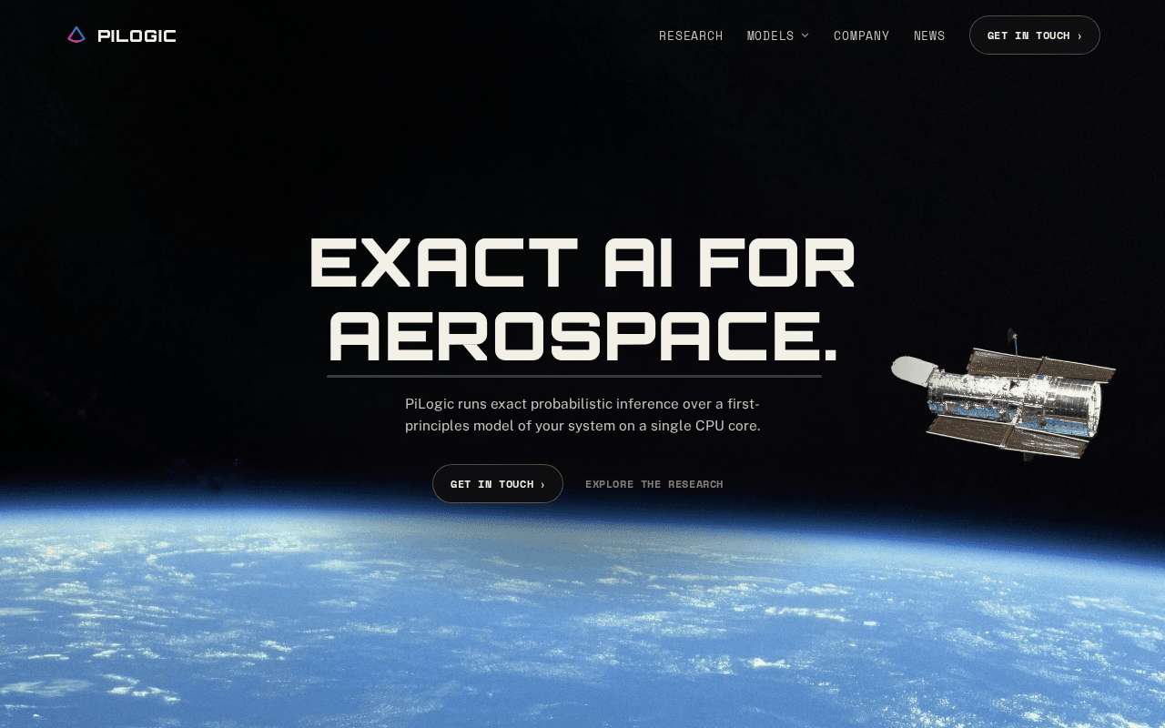 Screenshot of pilogic.ai