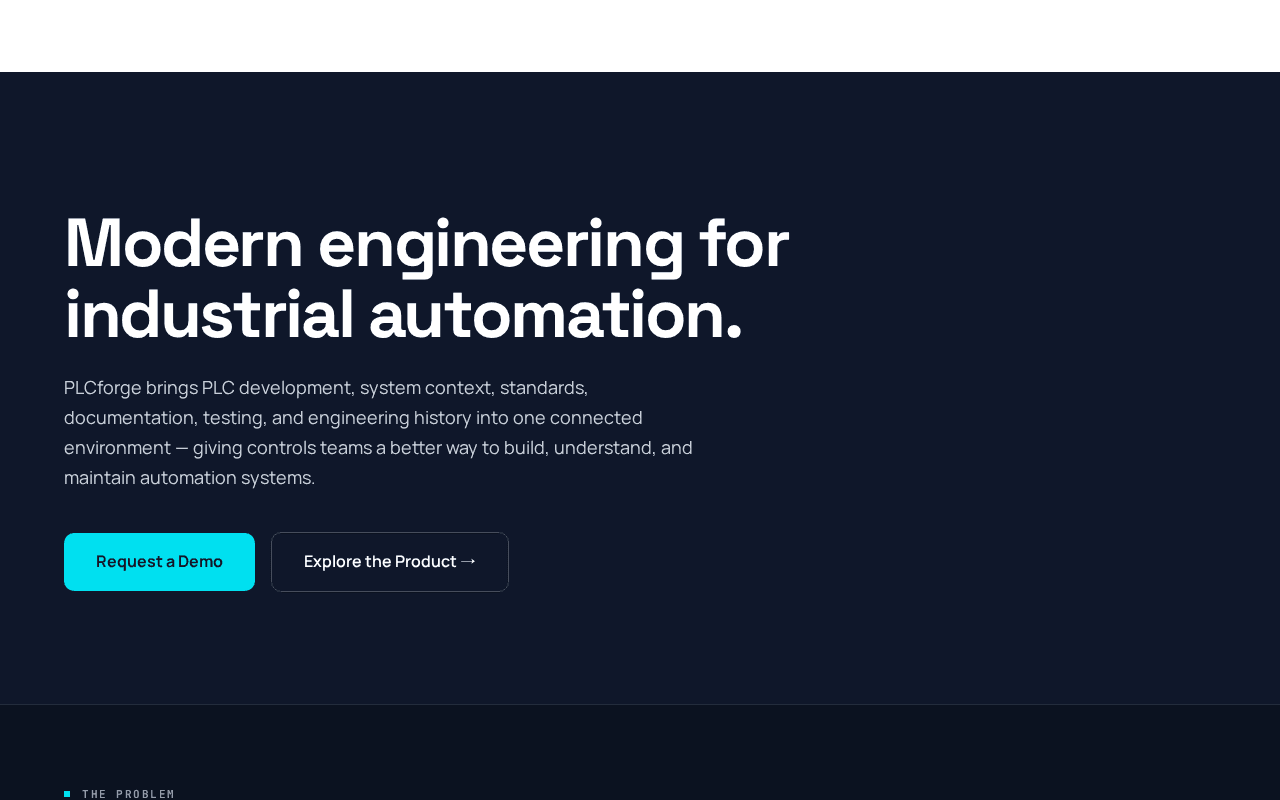 Screenshot of plcforge.ai