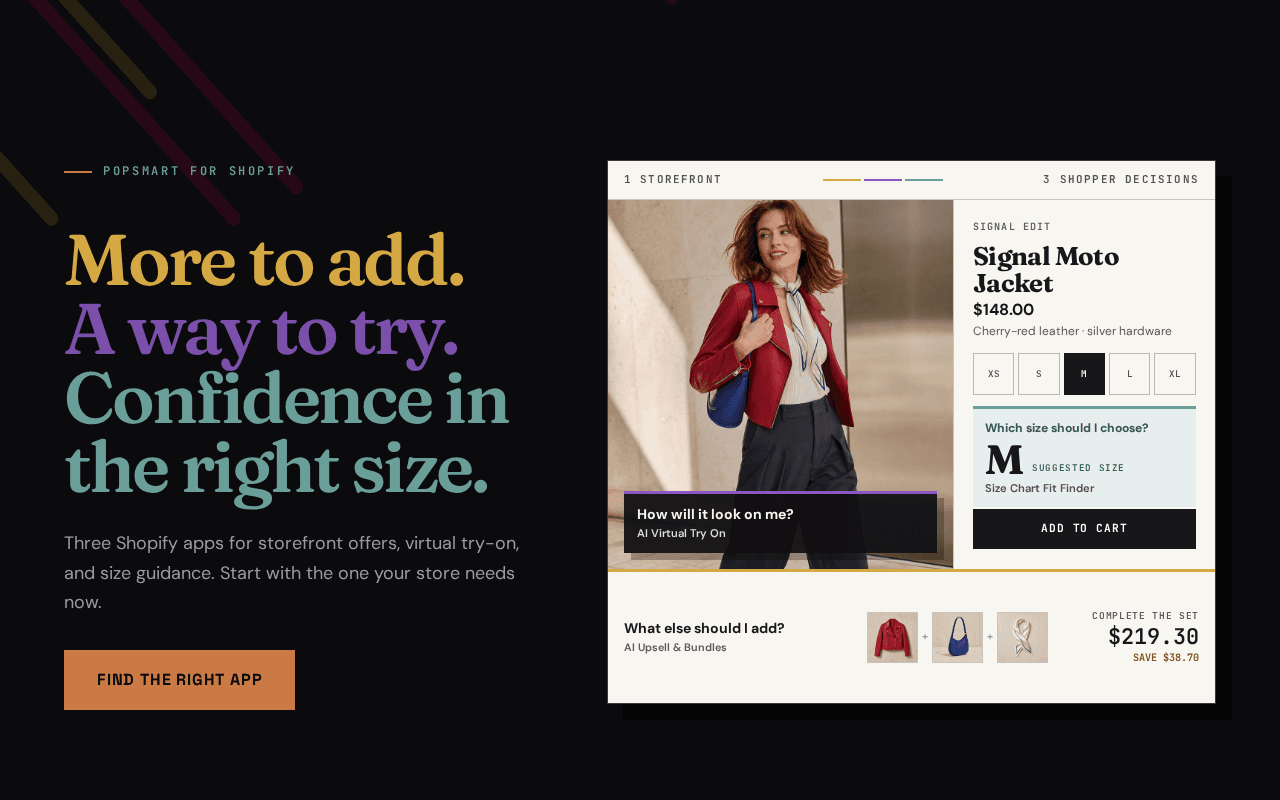 Screenshot of popsmart.ai