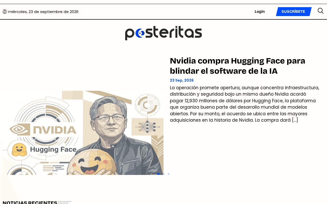 Screenshot of posteritas.ai