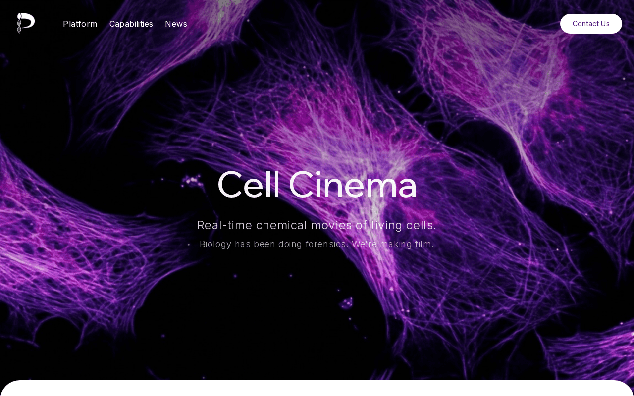 Screenshot of precigenetics.ai