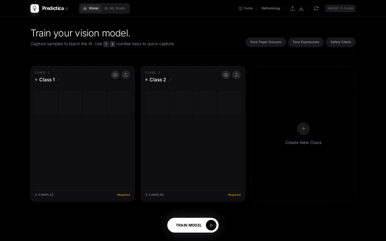 Screenshot of predictica.ai