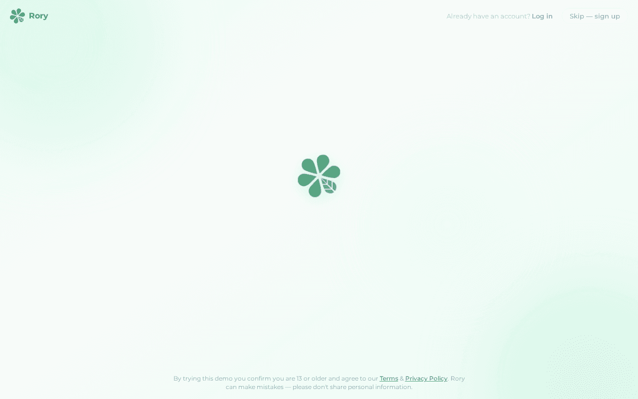 Screenshot of prepory.ai