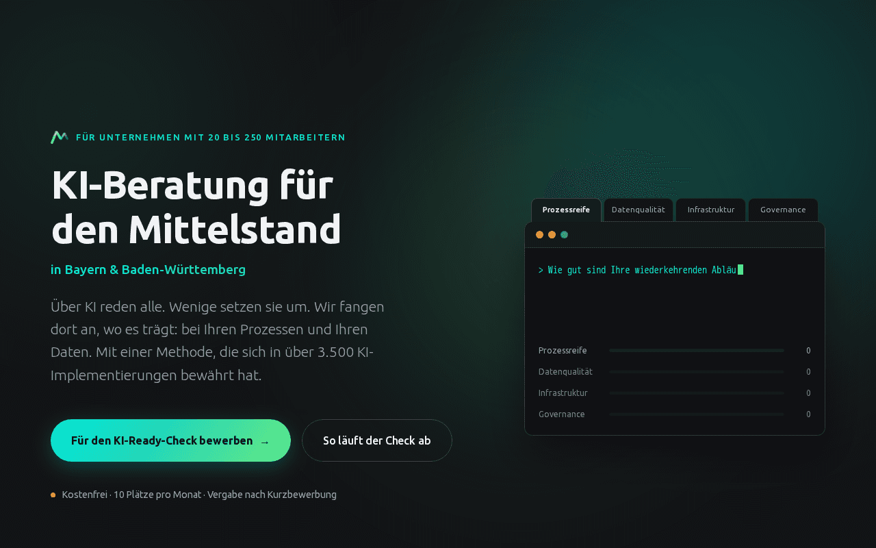 Screenshot of profimedien.ai