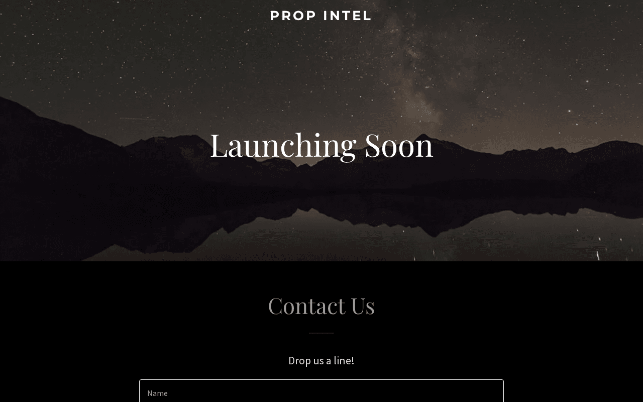 Screenshot of propintel.ai
