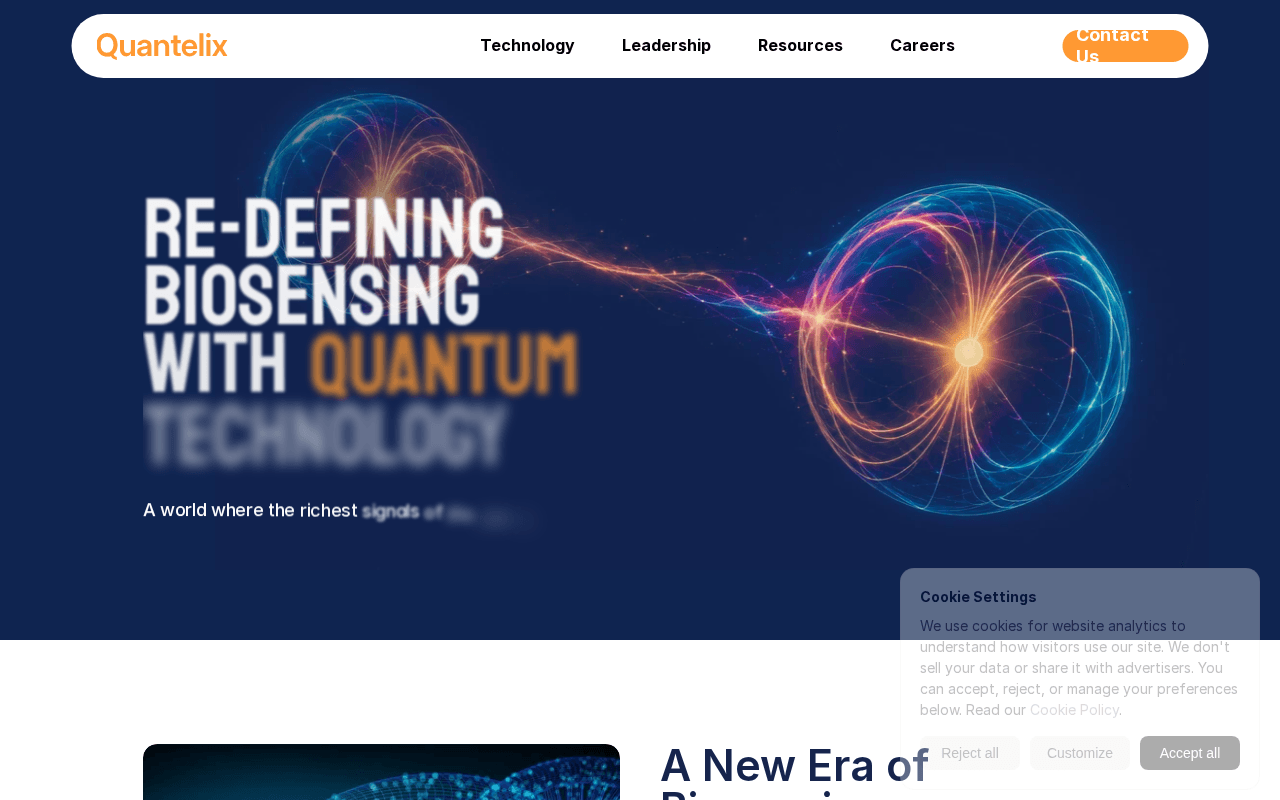 Screenshot of quantelix.ai