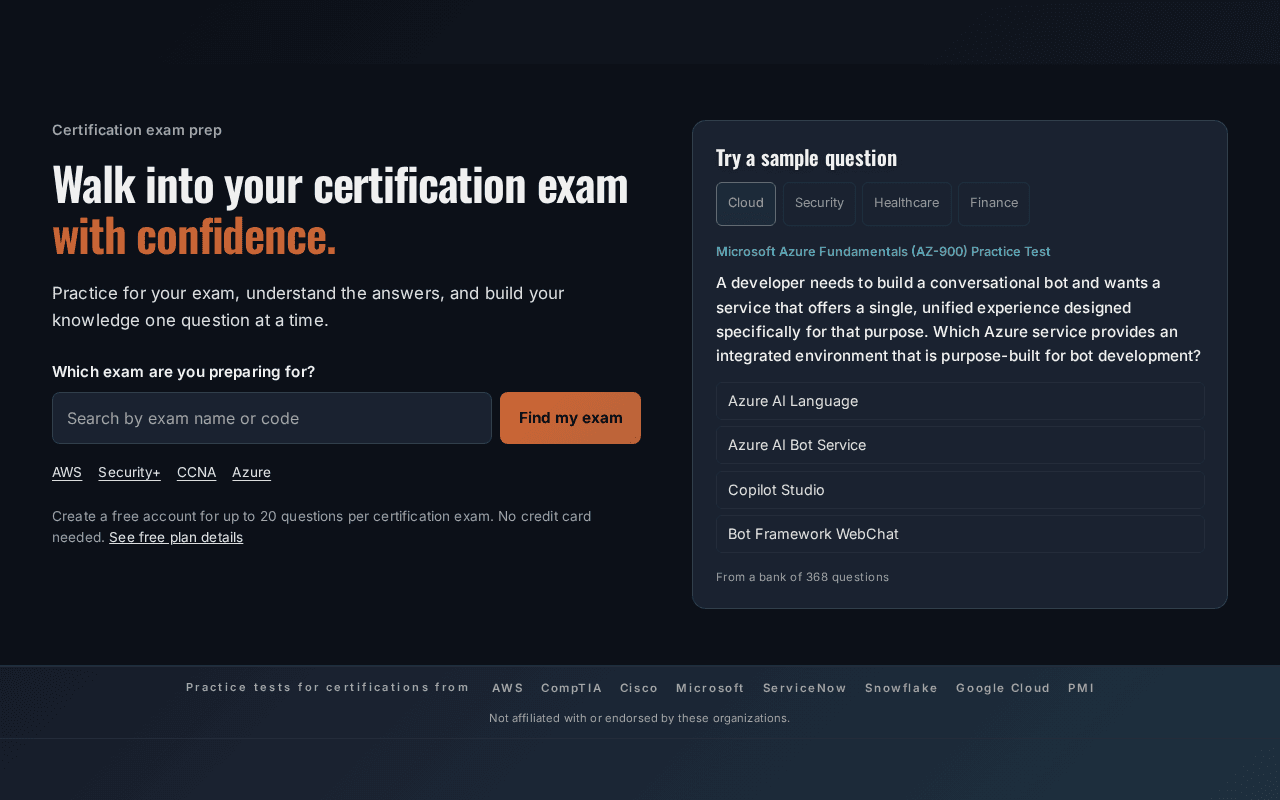Screenshot of quizforge.ai