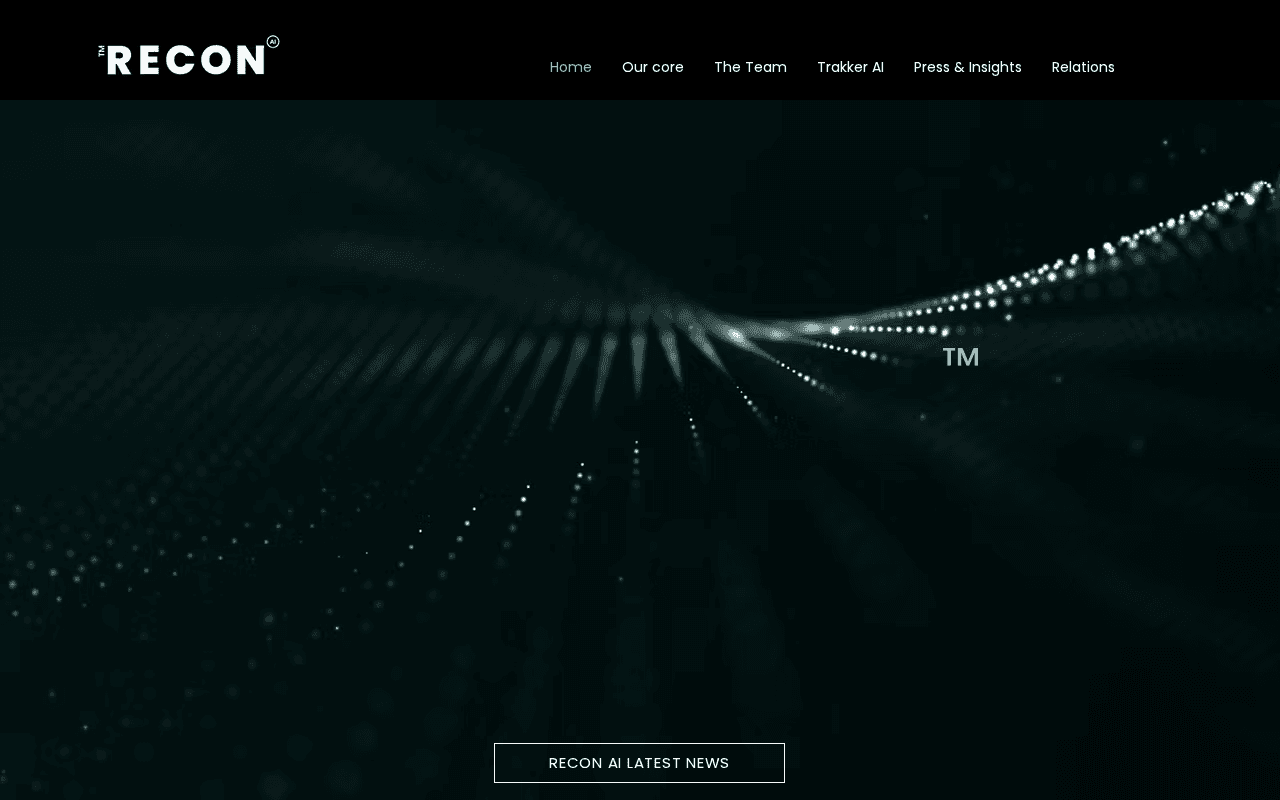 Screenshot of recongroup.ai
