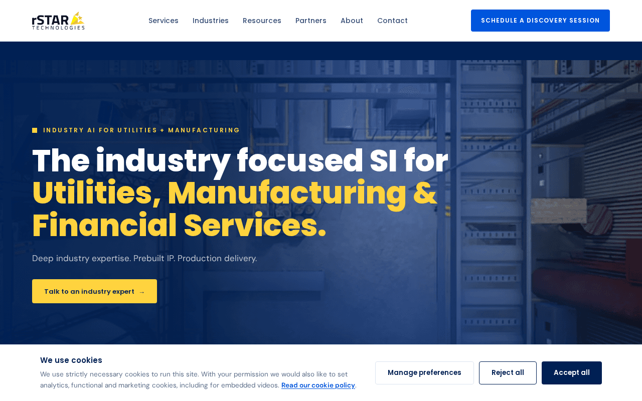 Screenshot of rstartec.ai