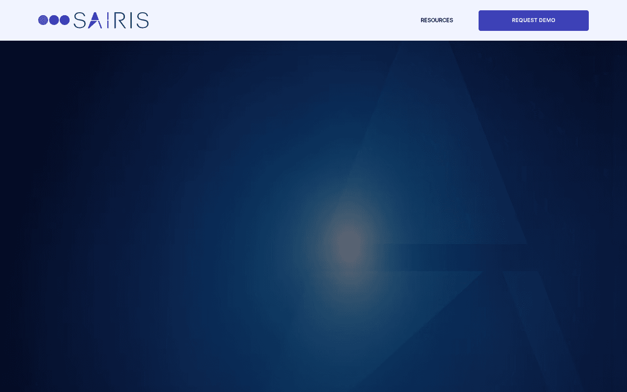 Screenshot of sairis.ai