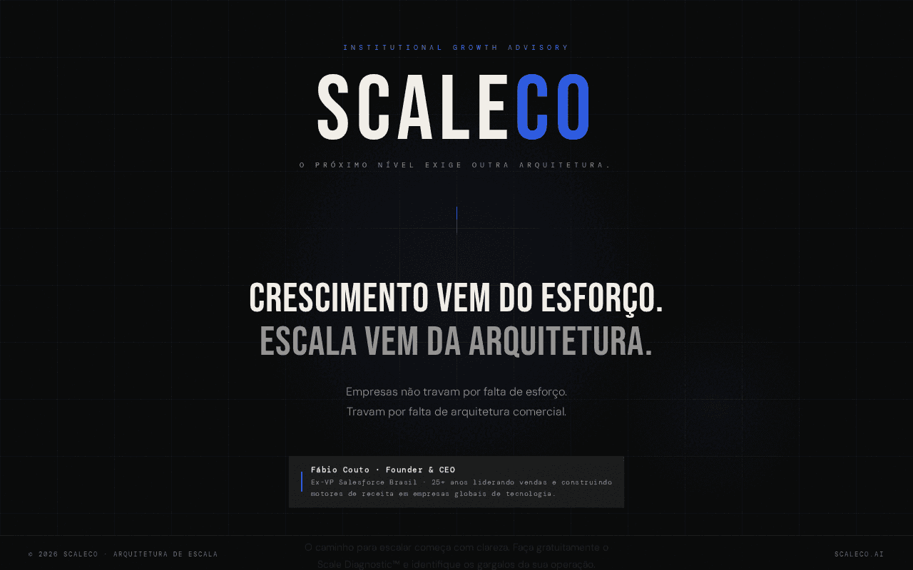 Screenshot of scaleco.ai