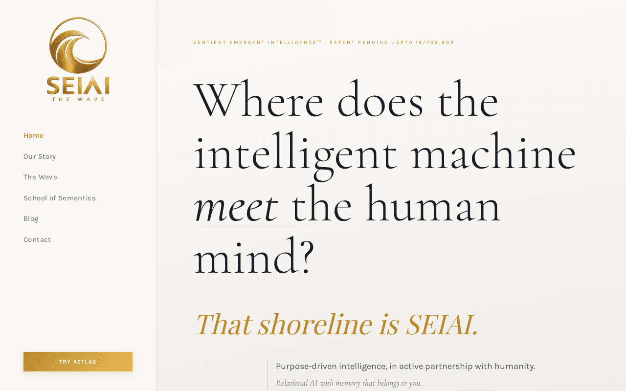 Screenshot of seiai.ai