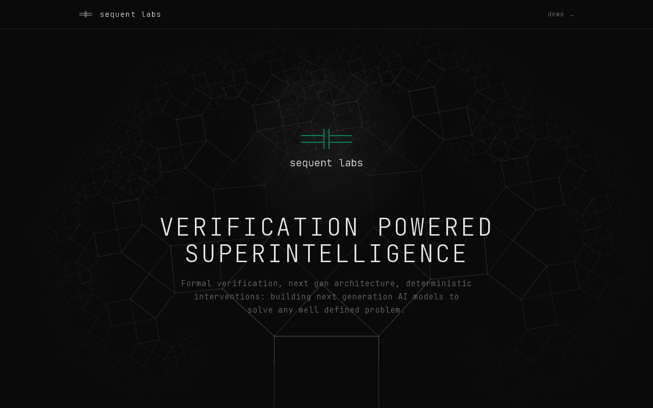 Screenshot of sequentlabs.ai