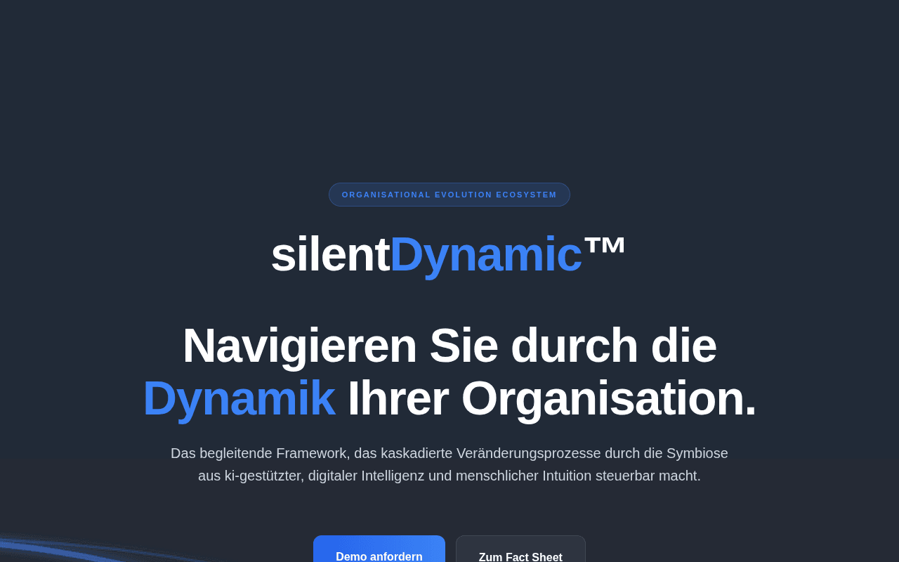 Screenshot of silentdynamic.ai