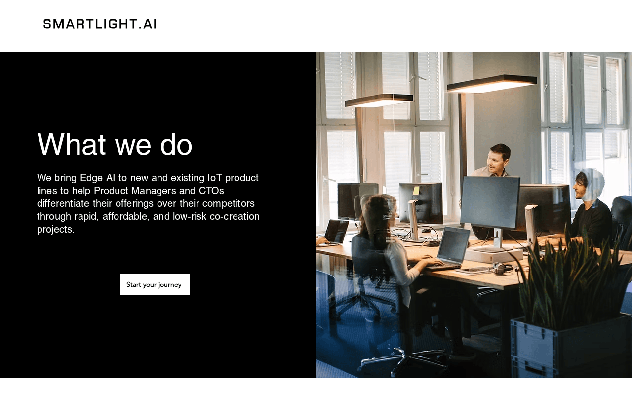 Screenshot of smartlight.ai