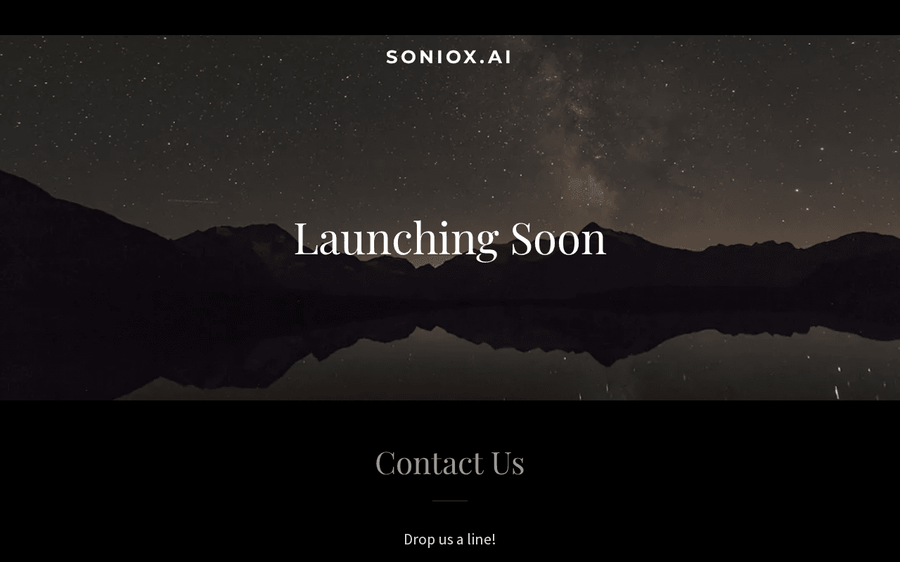 Screenshot of soniox.ai
