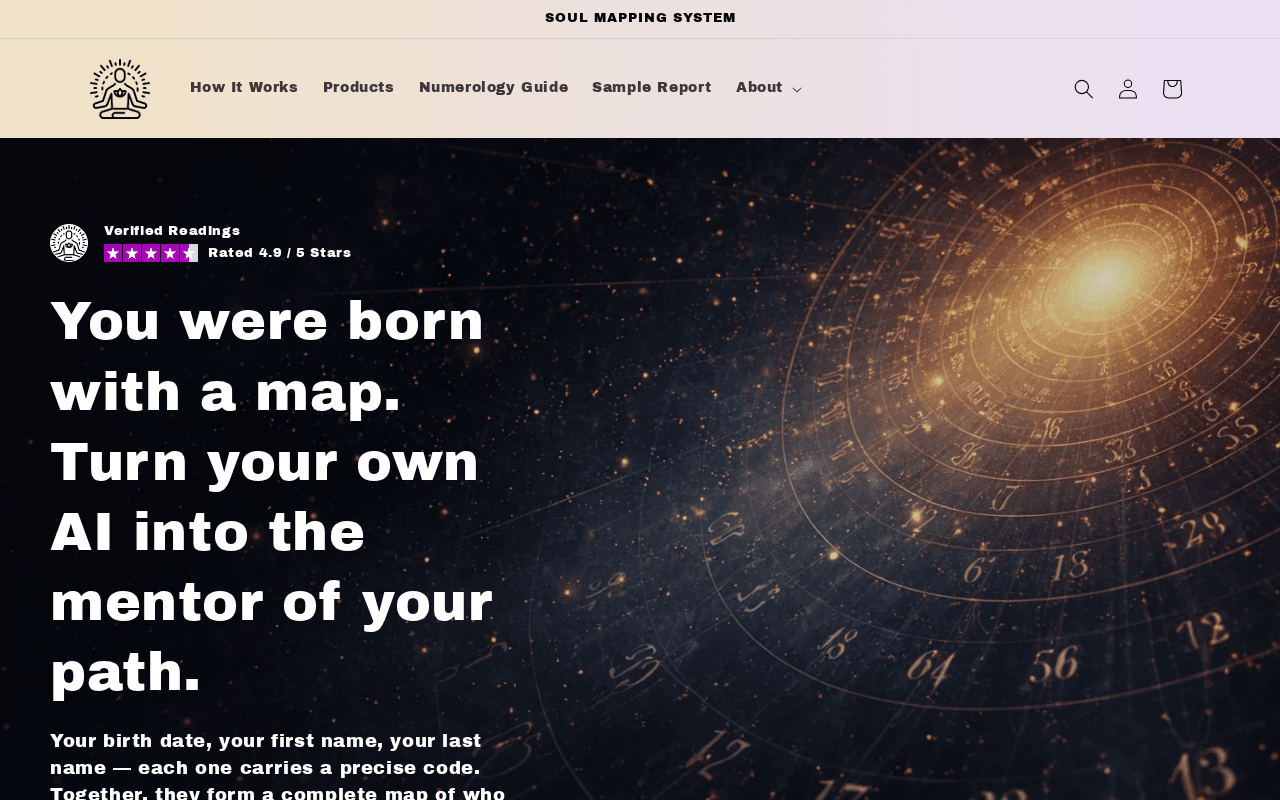 Screenshot of soulaura.ai