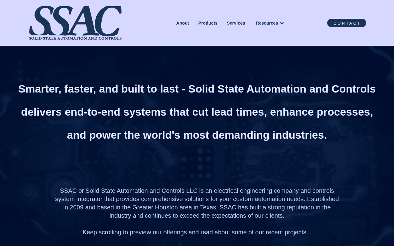 Screenshot of ssac.ai