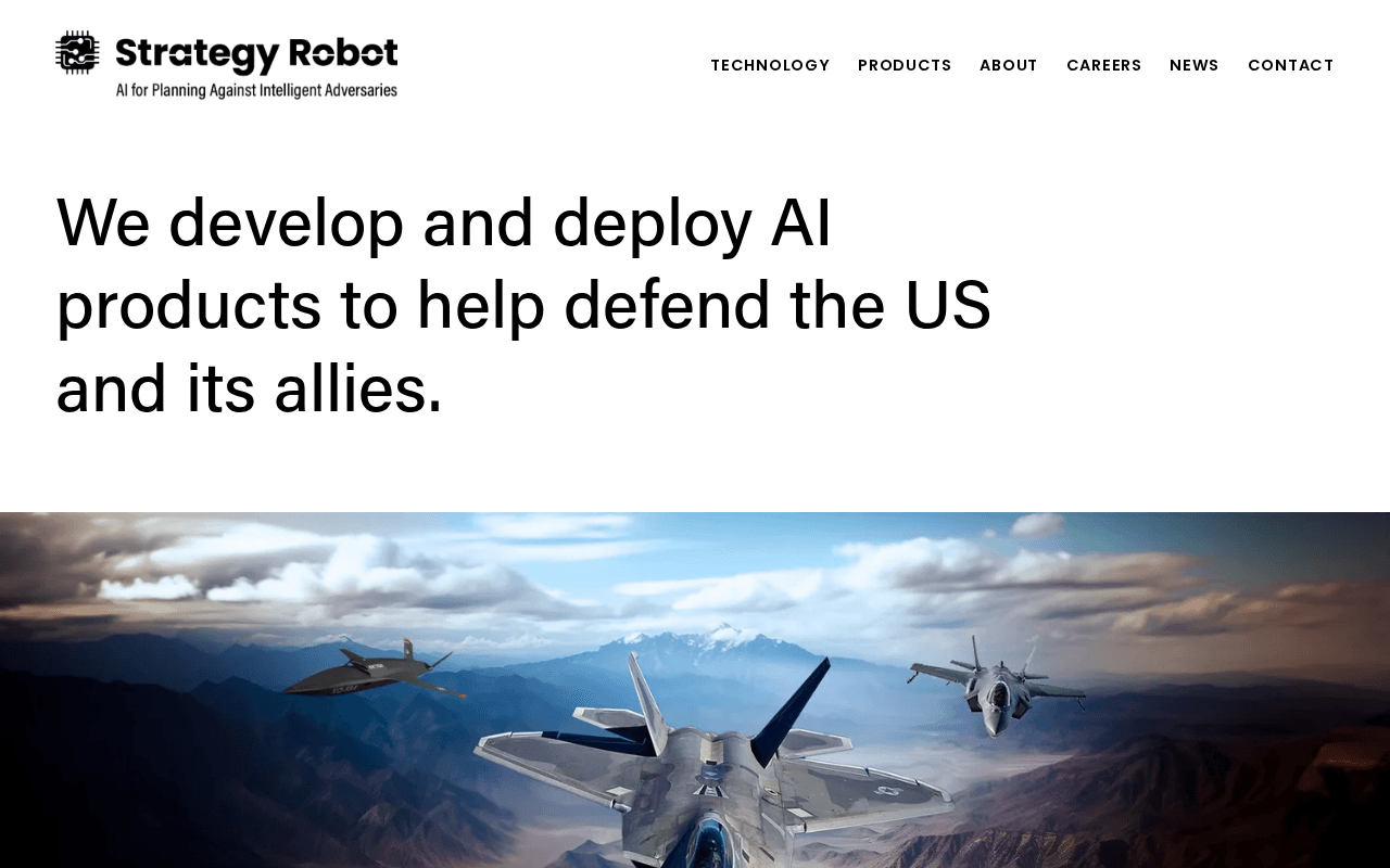 Screenshot of strategyrobot.ai