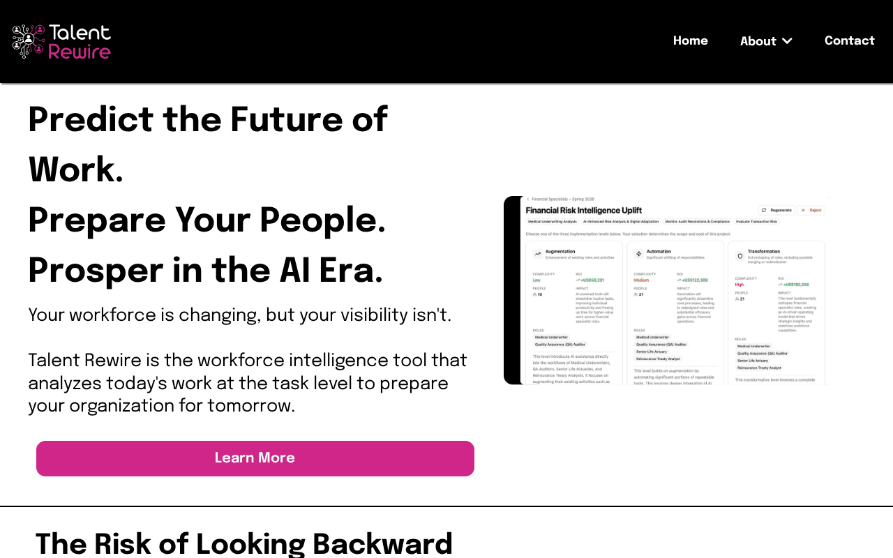 Screenshot of talentrewire.ai